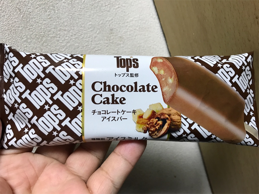 セブンイレブン限定 セリアロイル トップスチョコレートケーキアイスバー 食べてみました