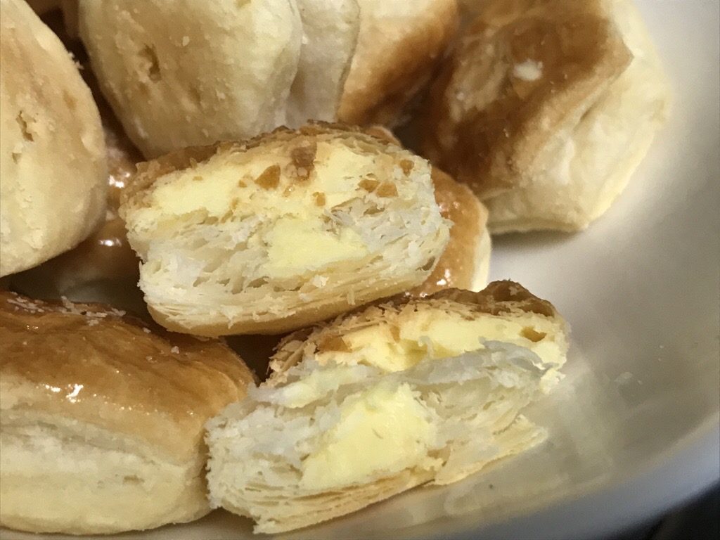 ロッテ 発酵バター香るパイの実 アップルパイ 食べてみました