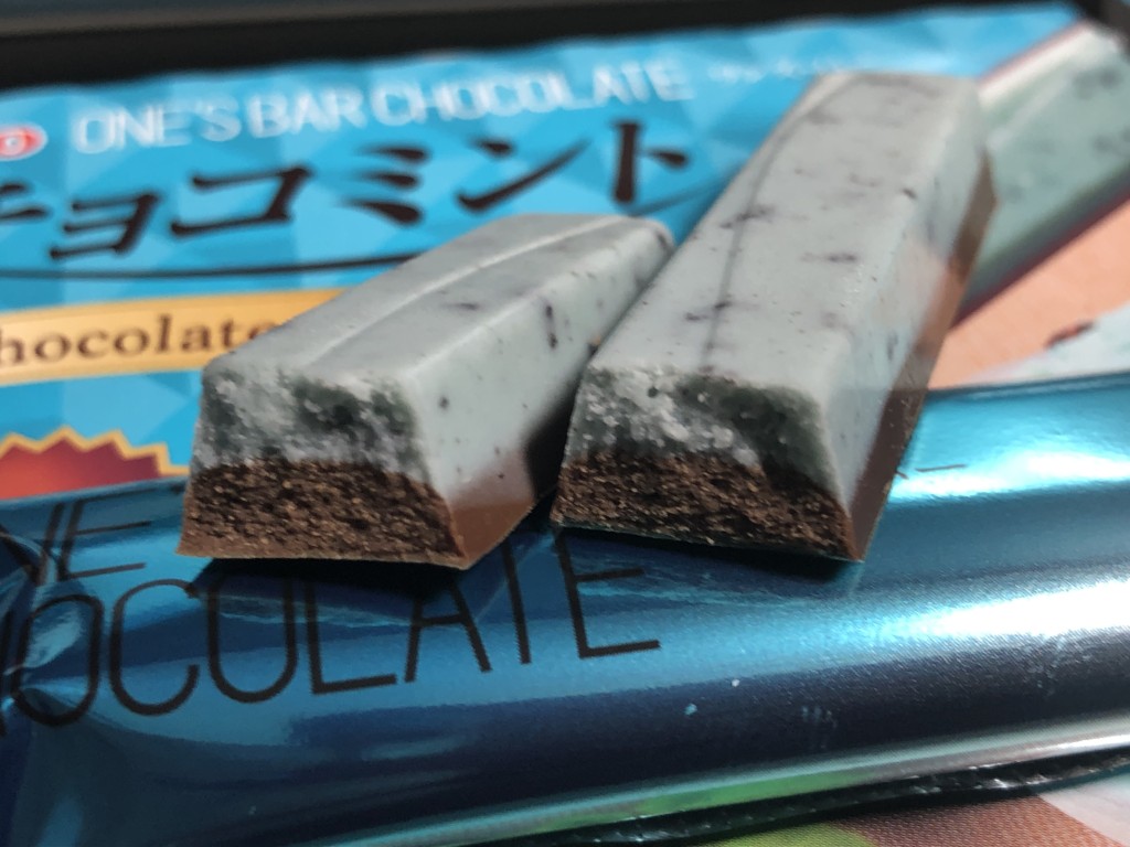 メイトー ワンズバー チョコミント 食べてみました