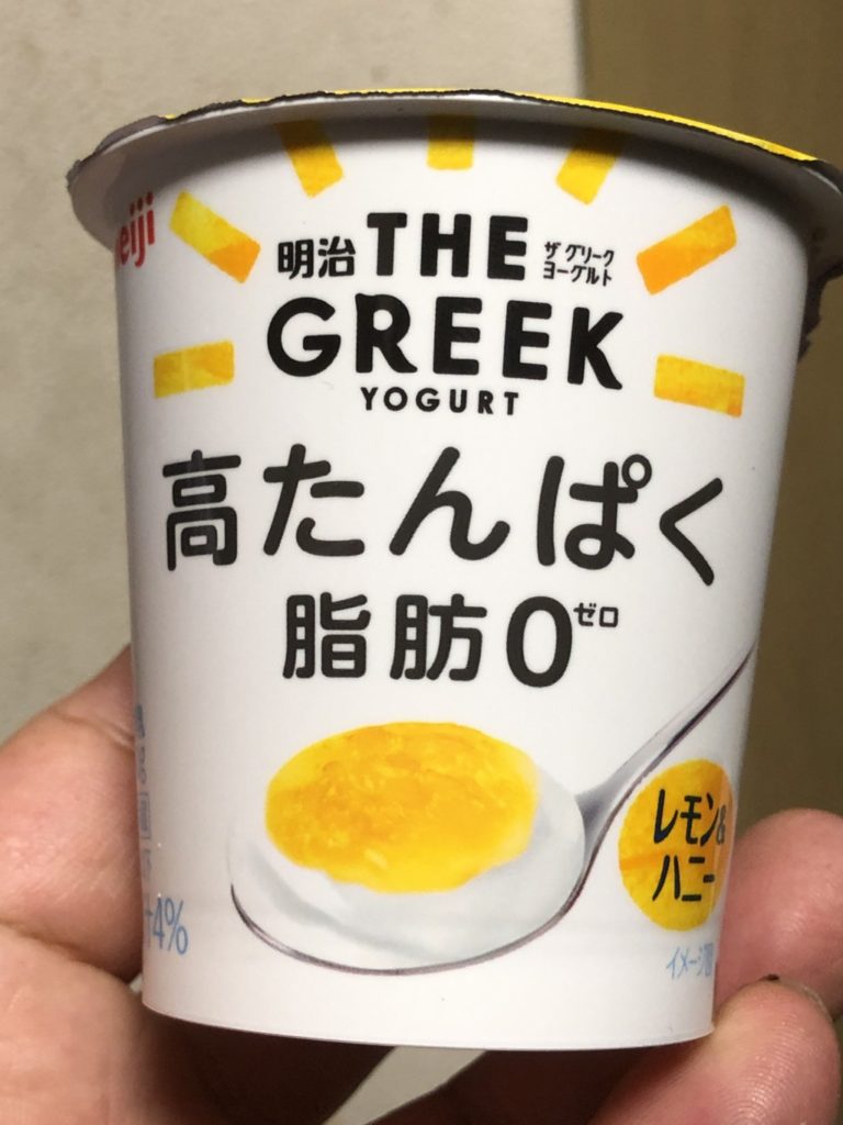 明治 THE GREEK YOGURT レモン＆ハニー