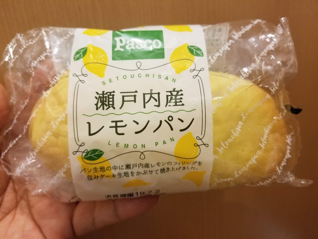 Pasco 瀬戸内産レモンパン