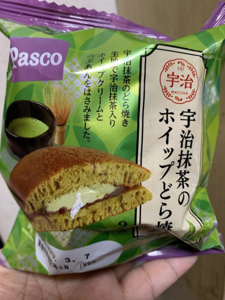 Pasco 宇治抹茶のホイップどら焼き