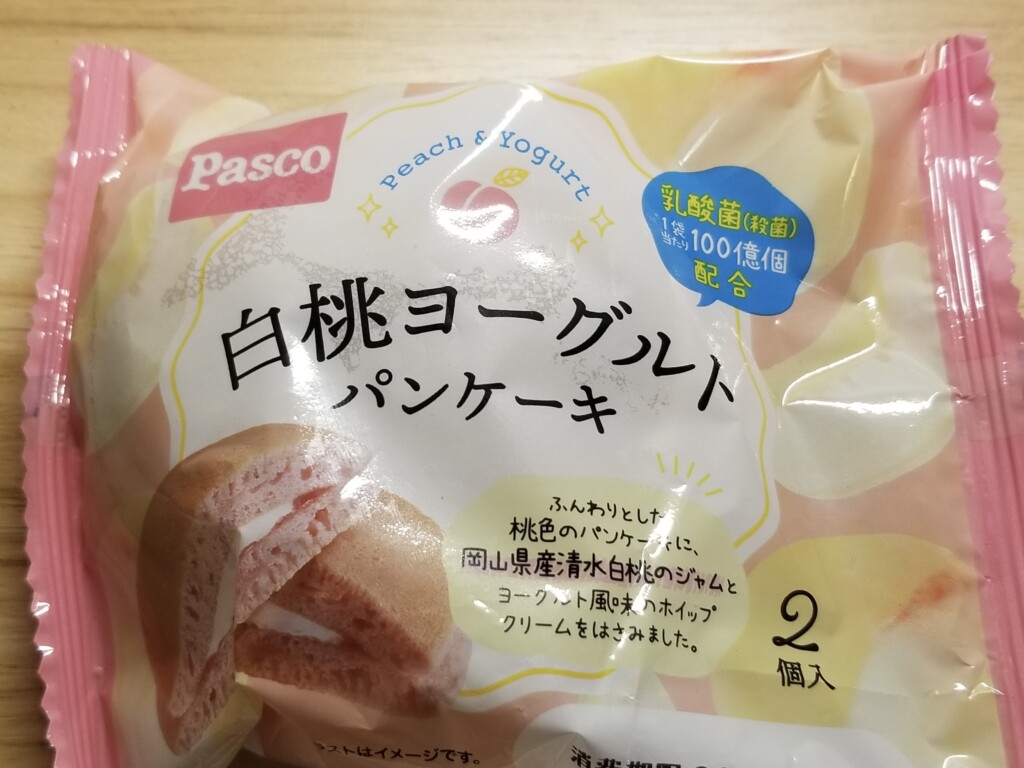 Pasco白桃ヨーグルトパンケーキ
