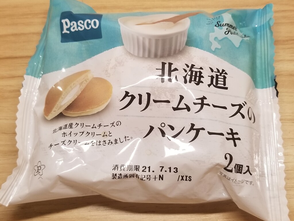 Pasco北海道クリームチーズのパンケーキ