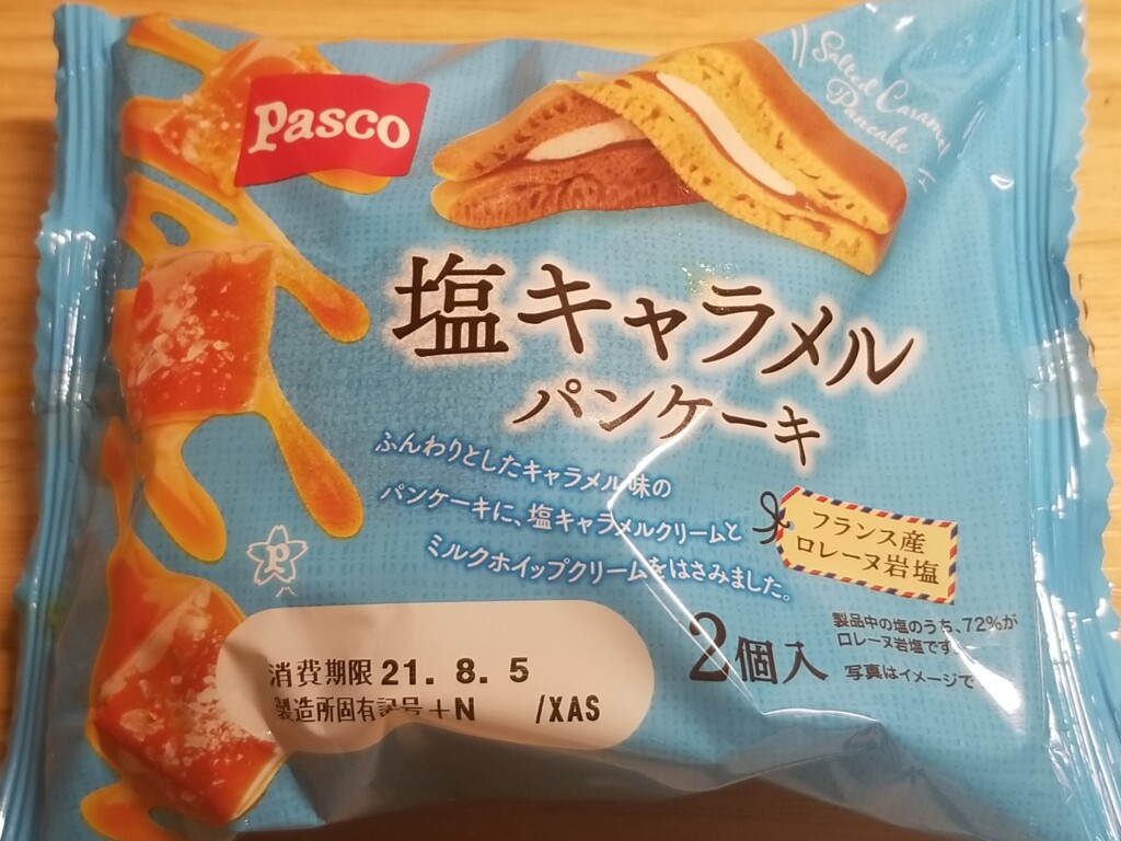 Pasco  塩キャラメルパンケーキ