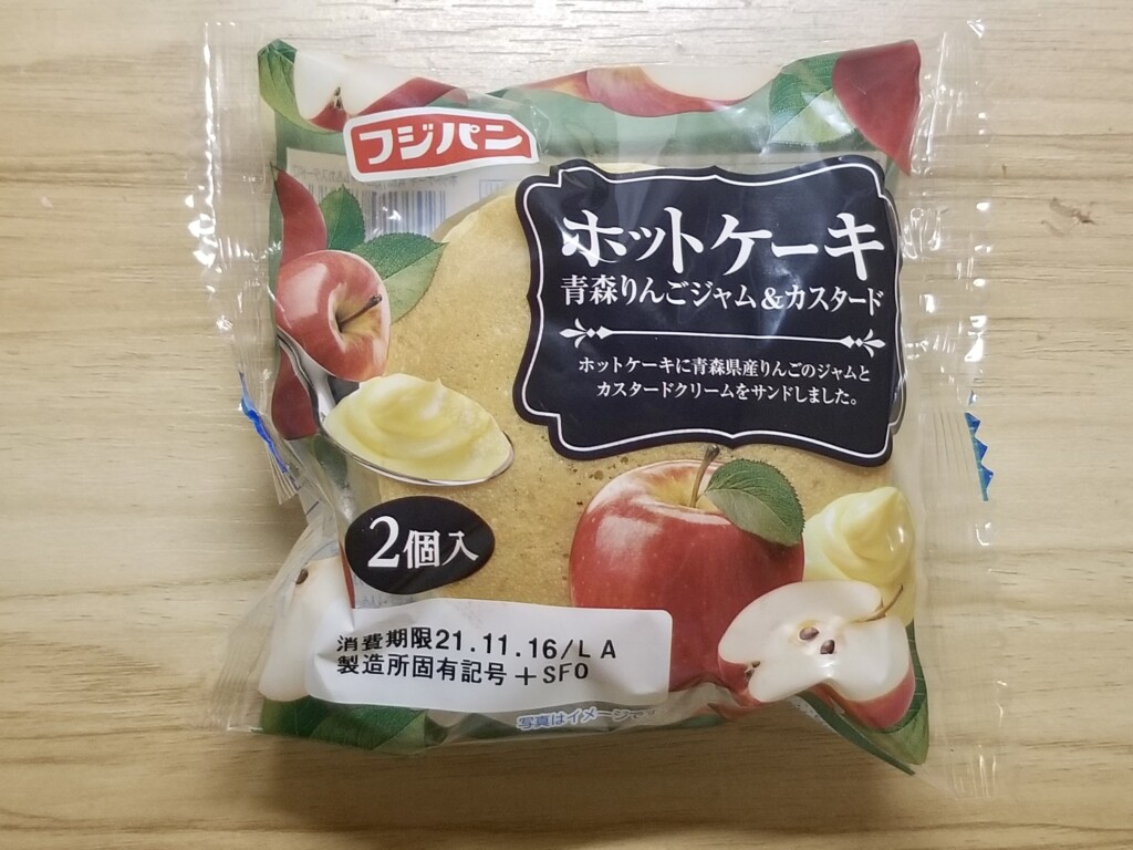 フジパン　ホットケーキ 青森りんご＆カスタード