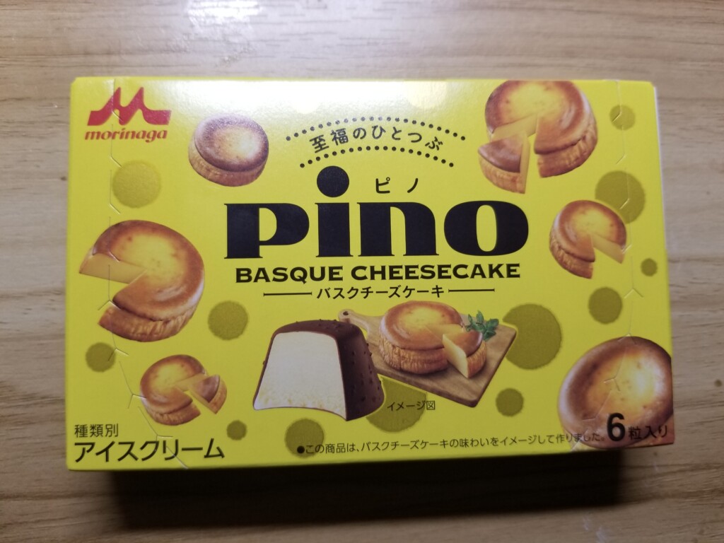 森永　ピノ　バスクチーズケーキ