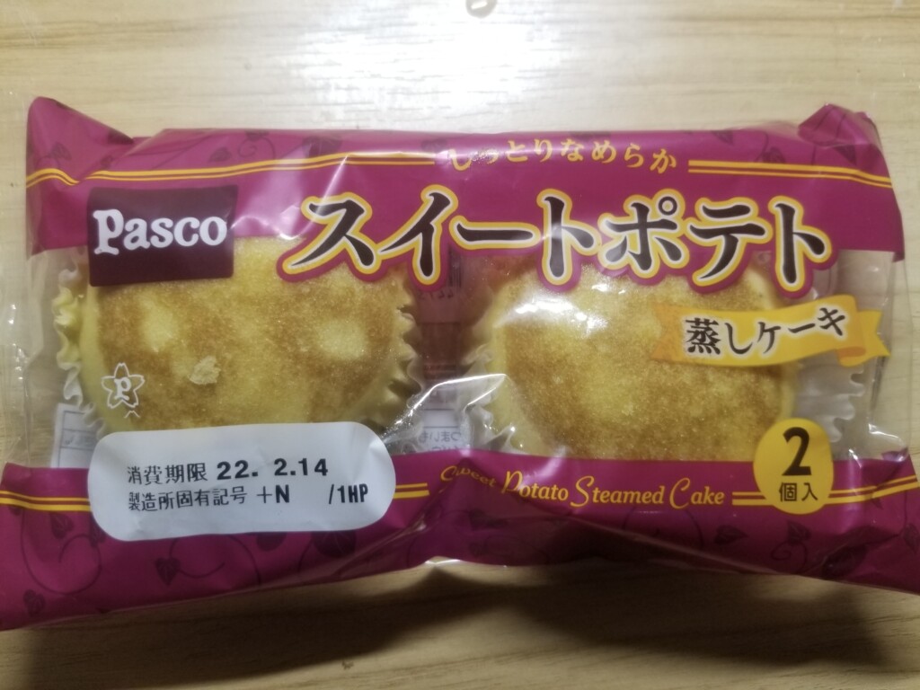 Pasco スイートポテト蒸しケーキ