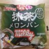 ヤマザキ　抹茶メロンパン　ミルキーホイップ クリーム　