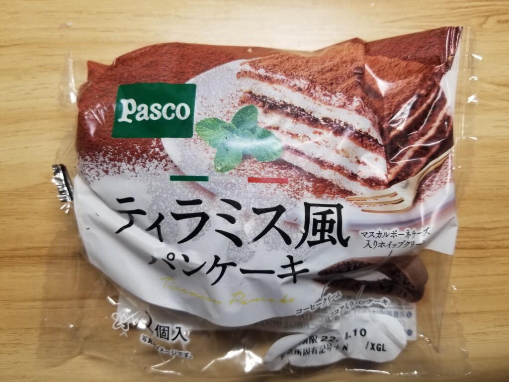 Pasco ティラミス風パンケーキ　