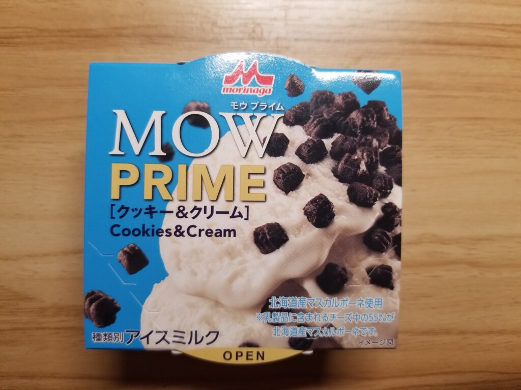 MOW PRIME（モウ　プライム）クッキー＆クリーム」