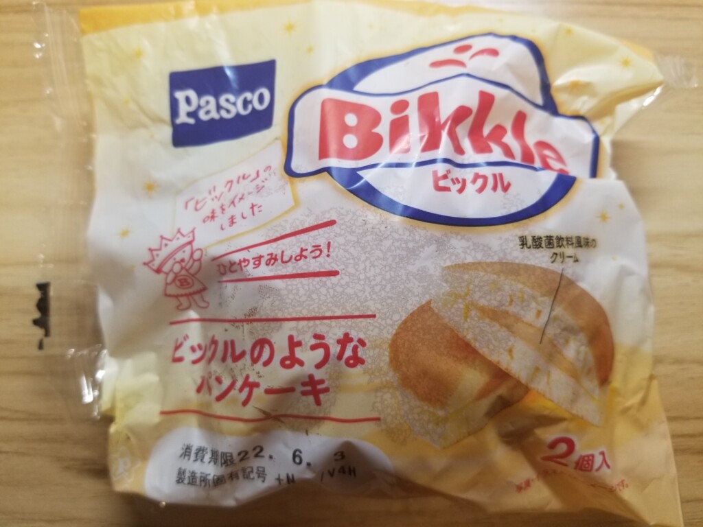 Pasco ビックルのようなパンケーキ