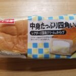 ヤマザキ 中身たっぷり四角いパン レアチーズ風味クリーム＆ホイップ