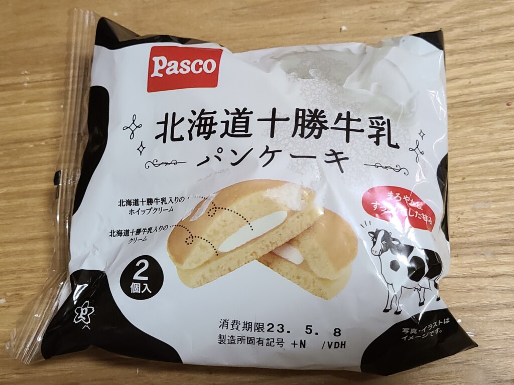 Pasco 北海道十勝牛乳パンケーキ