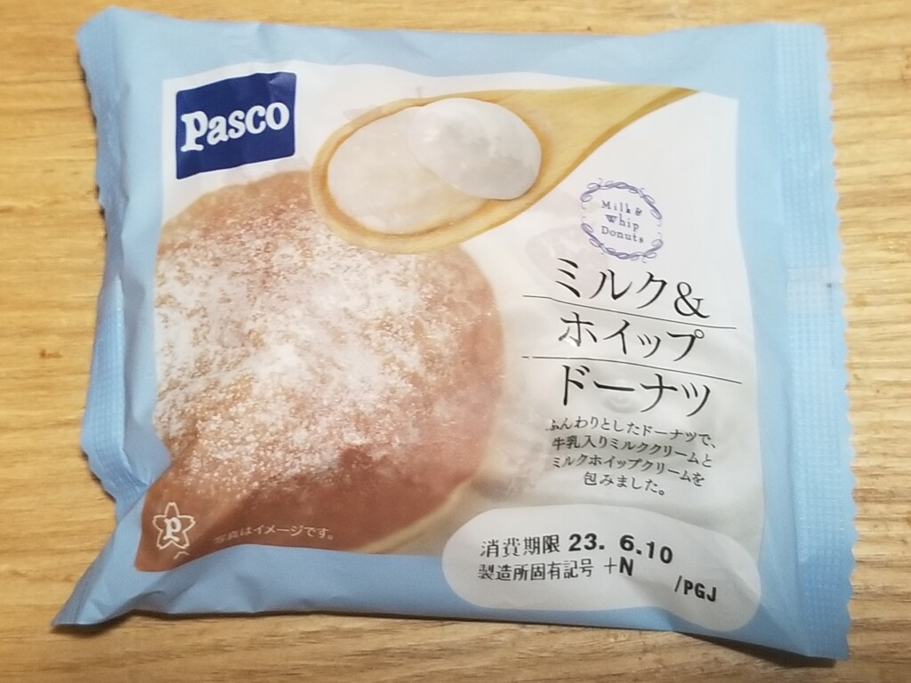 Pasco ミルク＆ホイップドーナツ