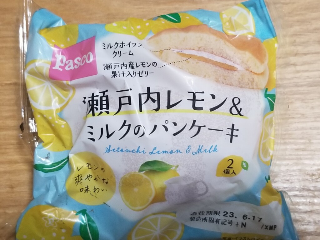Pasco瀬戸内レモン＆ミルクのパンケーキ