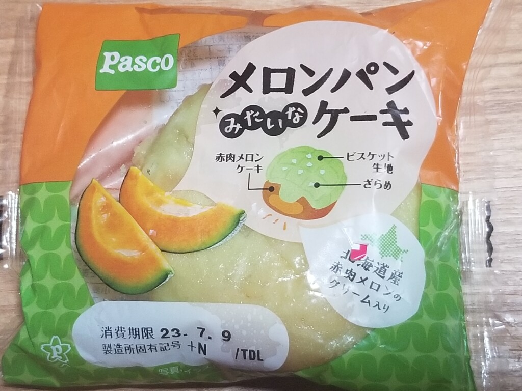  Pasco メロンパンみたいなケーキ