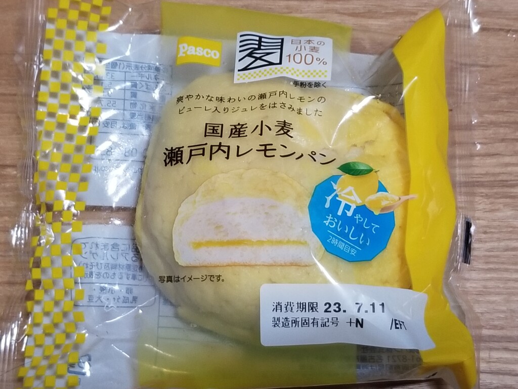 Pasco 国産小麦 瀬戸内レモンパン