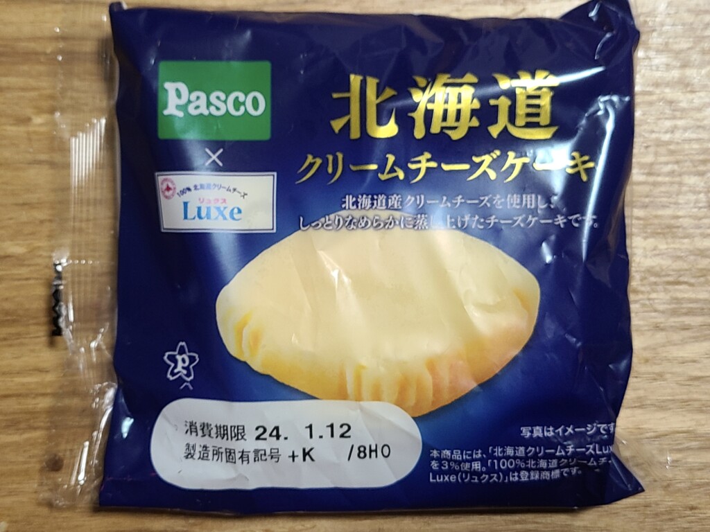Pasco 北海道クリームチーズケーキ