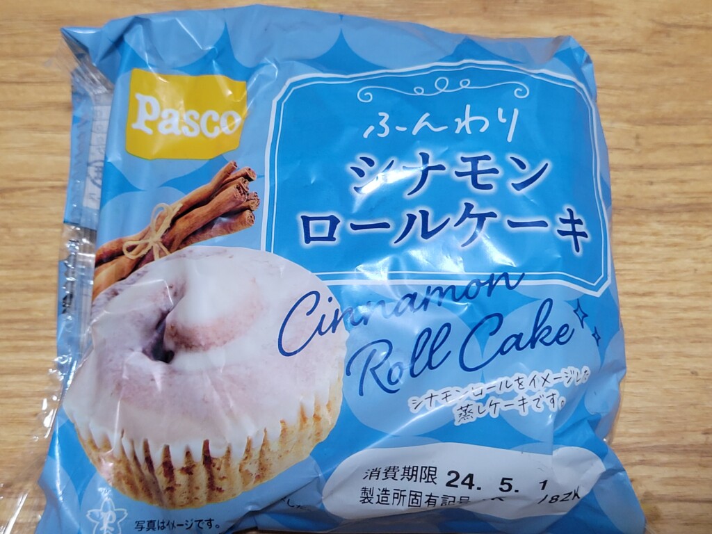 Pasco ふんわりシナモンロールケーキ