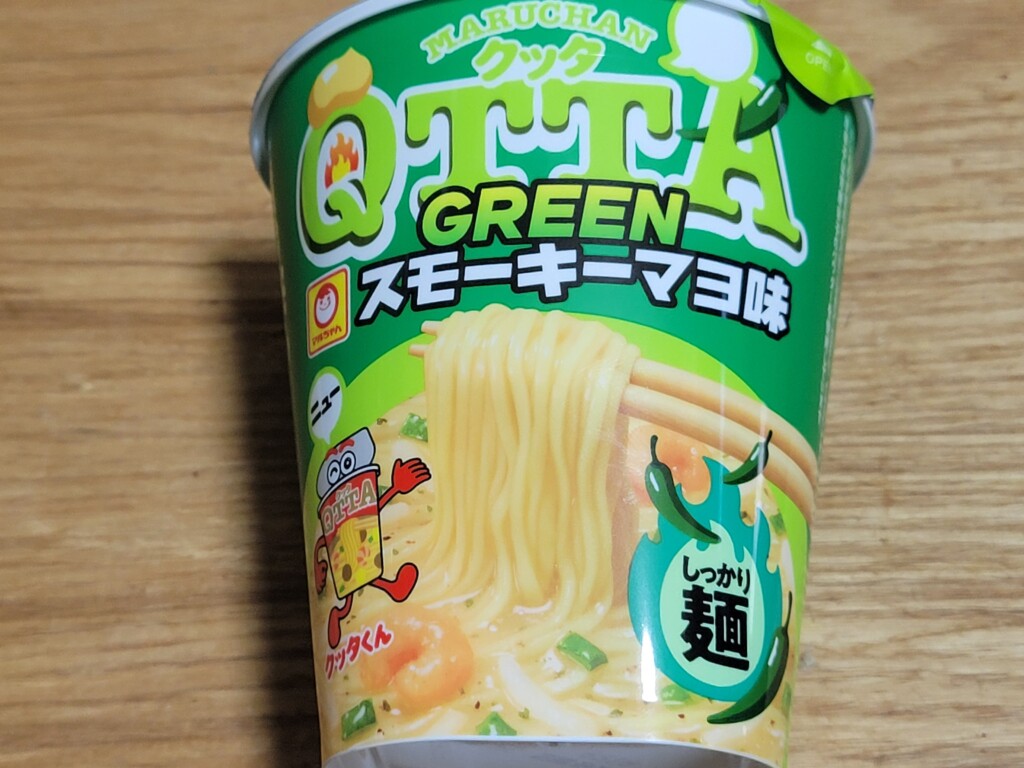 東洋水産　マルちゃんQTTA GREENスモーキーマヨ味