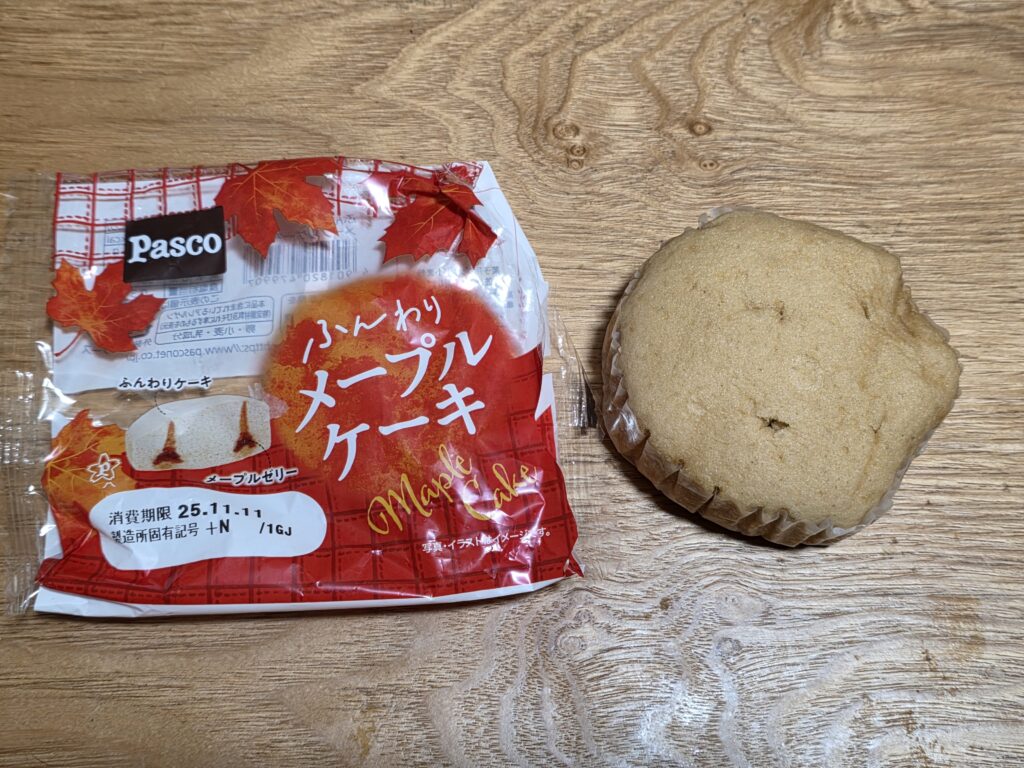 Pasco ふんわりメープルケーキ